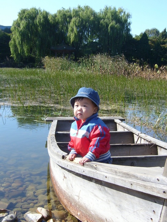 가을을 바라보는 어린왕자