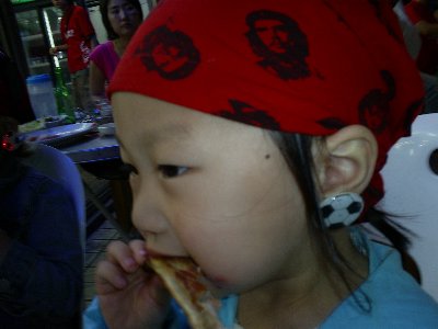 응원보다 갈비가 더 맛나당!!!