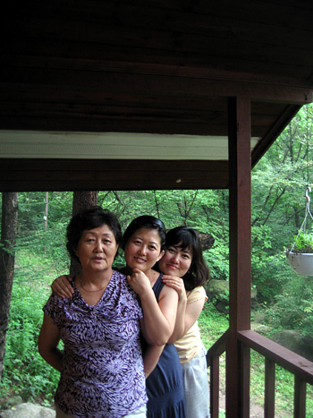 세 자매같은 세 모녀