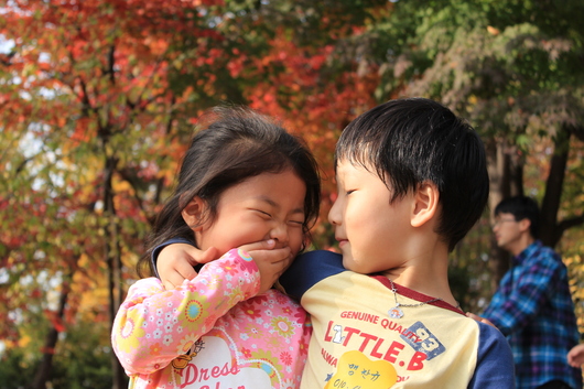 우리 뽀뽀할까요?