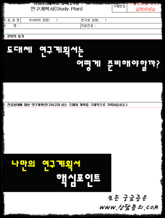 2016학년도 전기 이대 교육대학원 유아교육과 신입생 모집