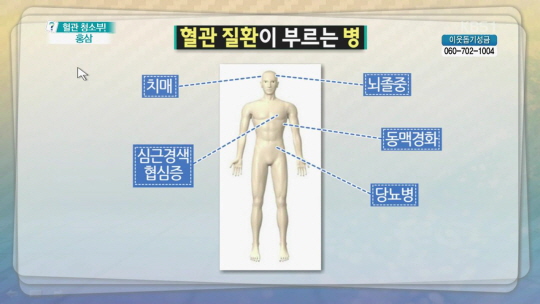 혈액순환이 안될 땐 홍삼이 좋답니다.