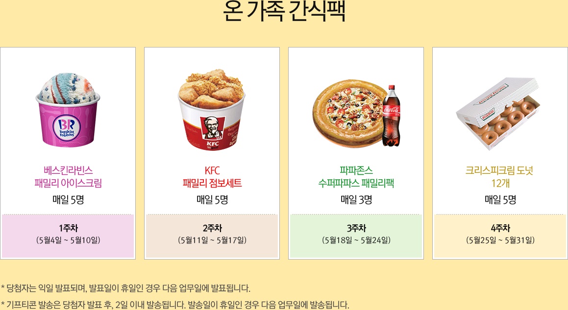 베스킨이랑 KFC 자주 가시는 분들~