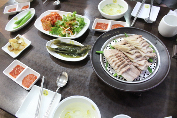 신도림 보쌈맛집 원할머니 보쌈족발, 김준현 먹방처럼 맛있는 가족외식