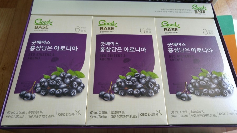 [아줌마닷컴] 제17회 아줌마의날 후기이벤트 [굿베이스 홍삼담은 아로니아] 받았어요~