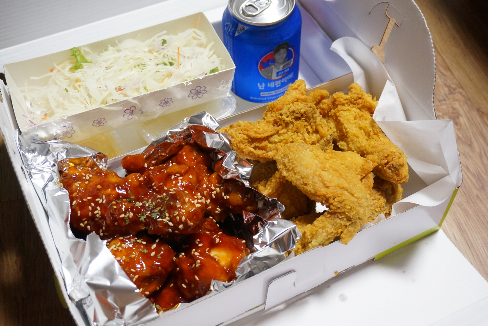 치킨매니아 반반치킨은 역시 진리!