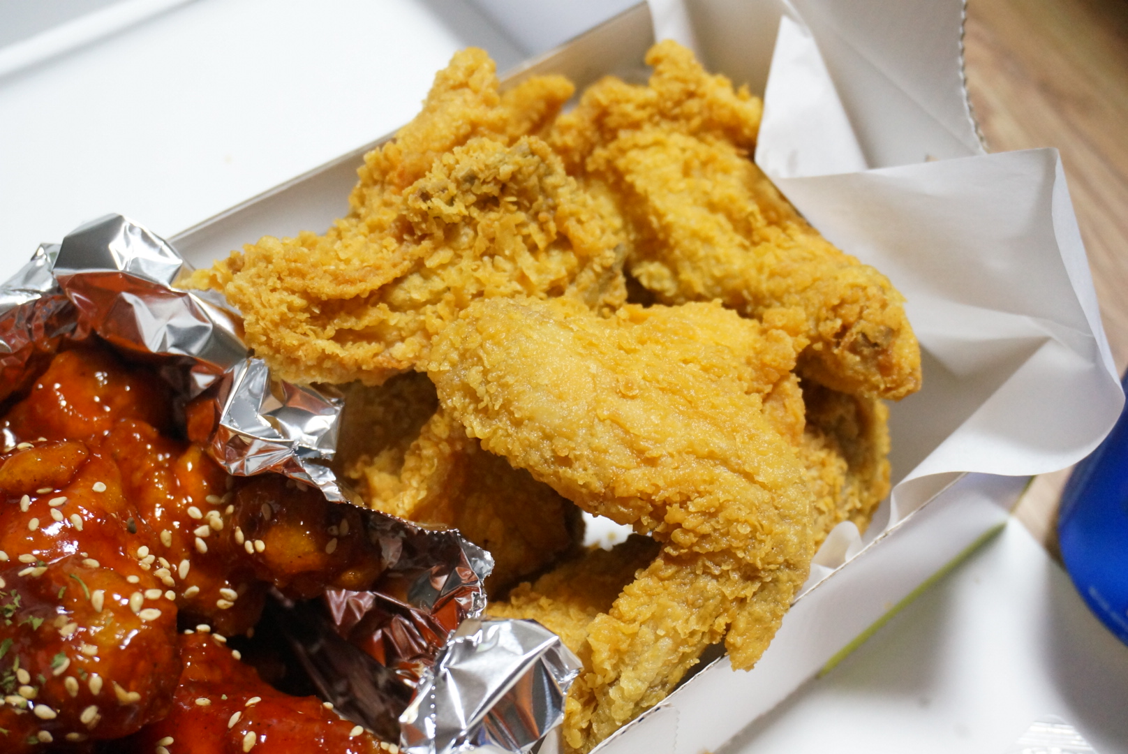 치킨매니아 반반치킨은 역시 진리!