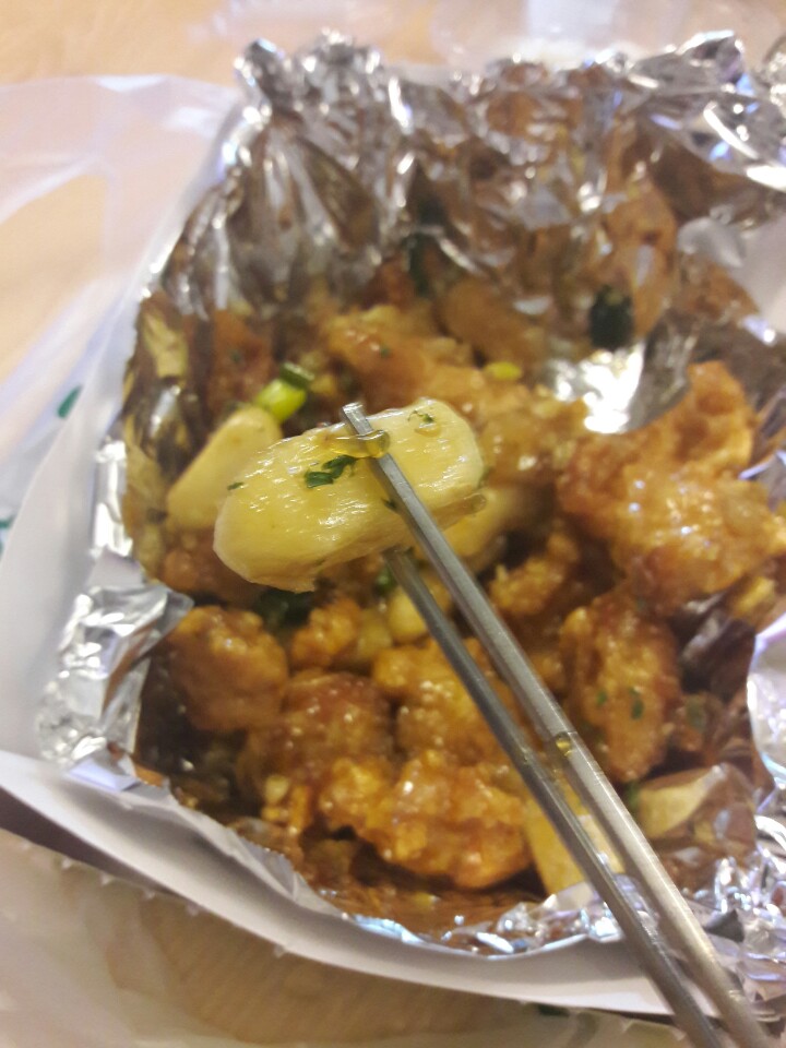 치킨매니아 마늘치킨 넘나 맛있는 거~