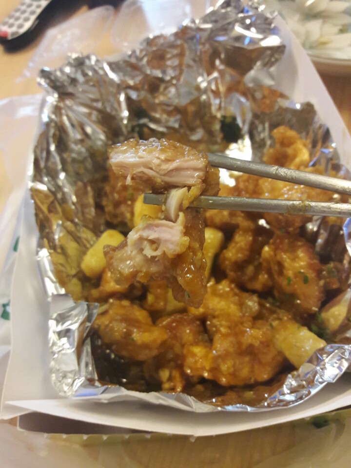 치킨매니아 마늘치킨 넘나 맛있는 거~
