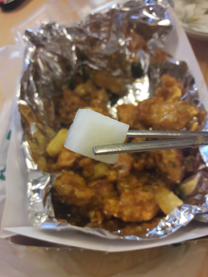 치킨매니아 마늘치킨 넘나 맛있는 거~