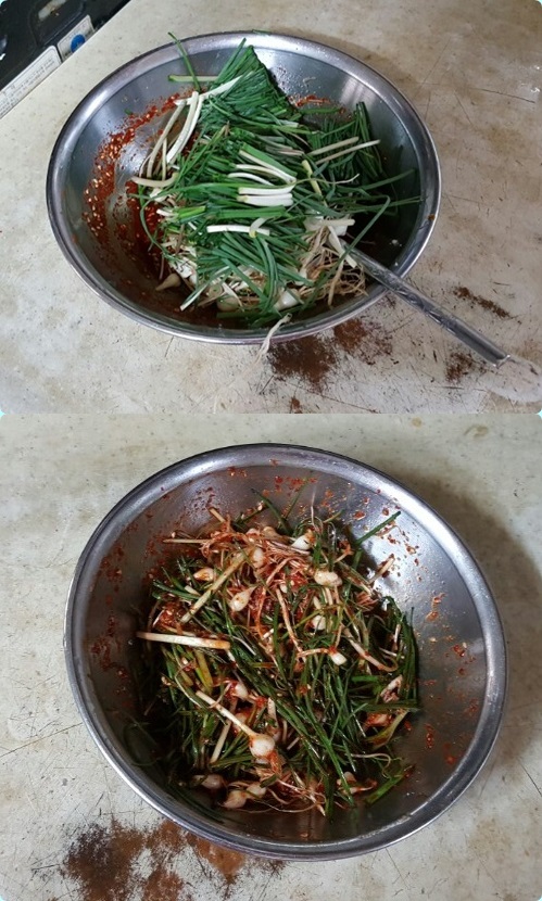 봄나물은 역시 달래!!