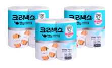 크리넥스 안심 키친 타올 200매 2롤 x 3set