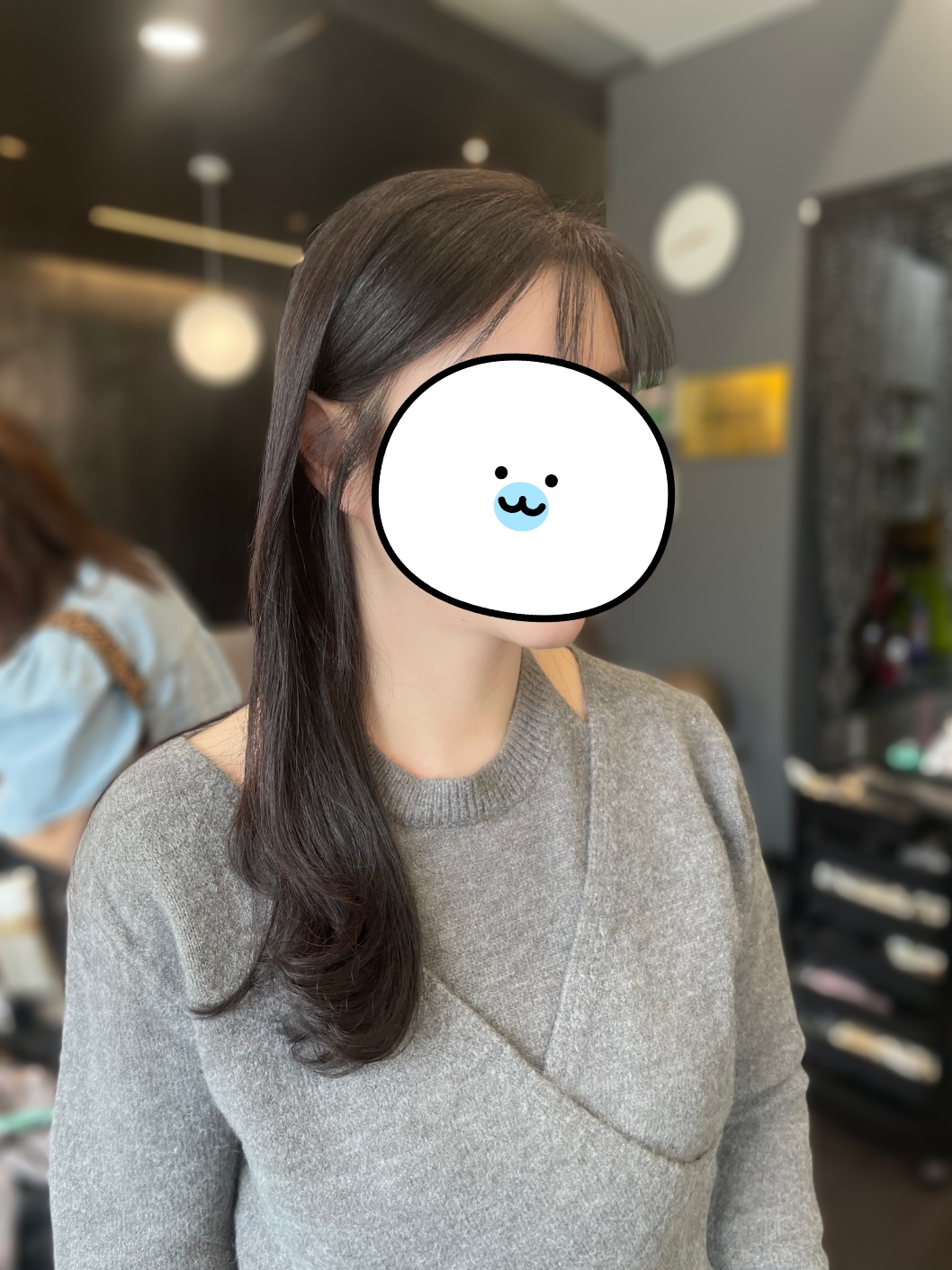 머리 염색하고 왔어요~
