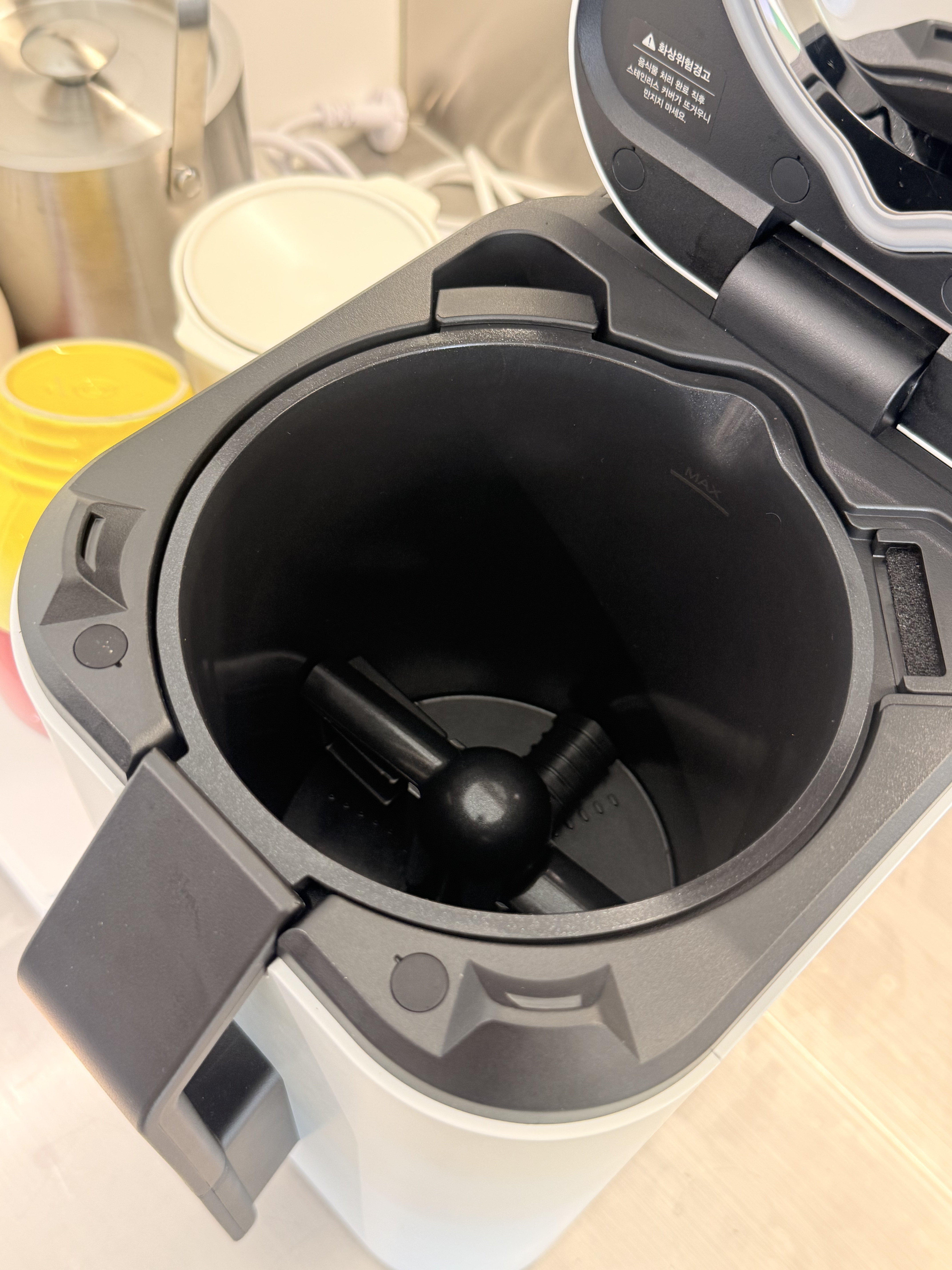 음식물 처리기 써보니 ..