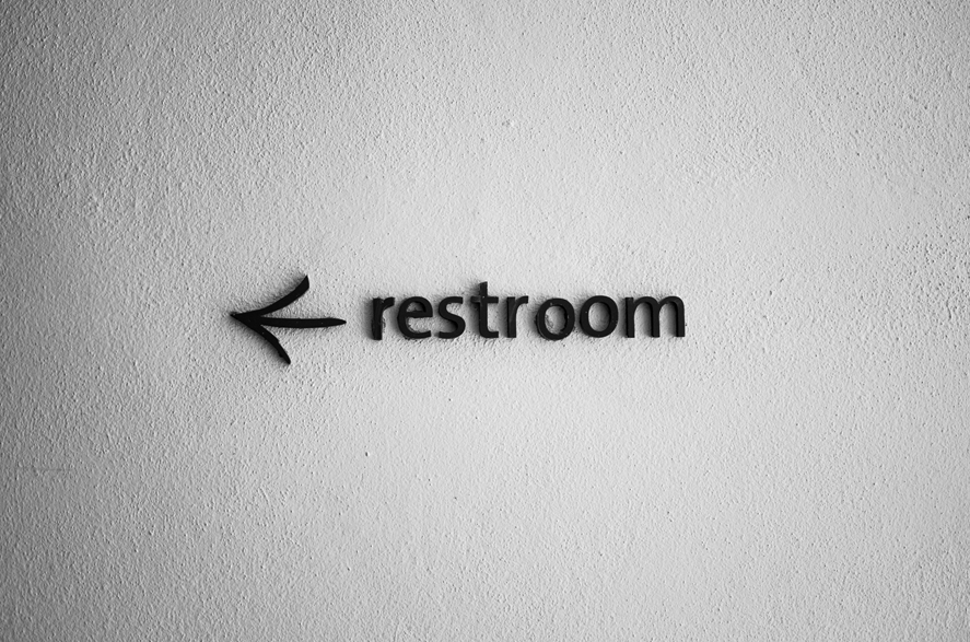 카페 화장실만 이용했다..