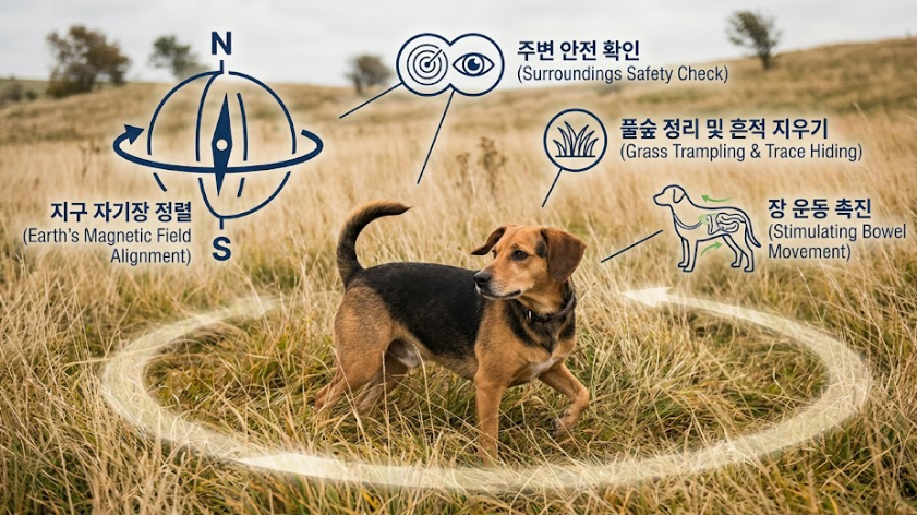 강아지는 왜 똥 싸기 ..