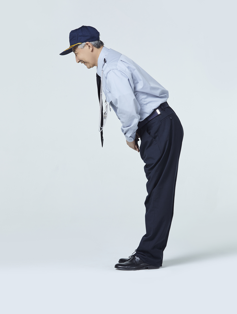 아침에 경비 아저씨들을..