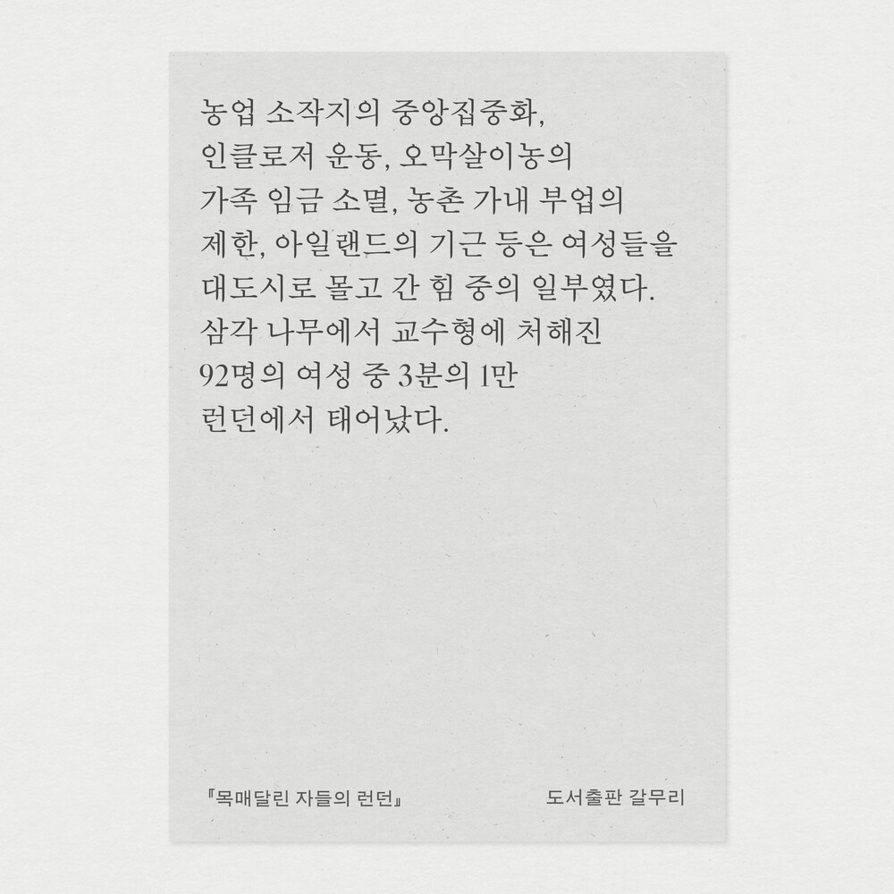 새 책! 『목매달린 자..